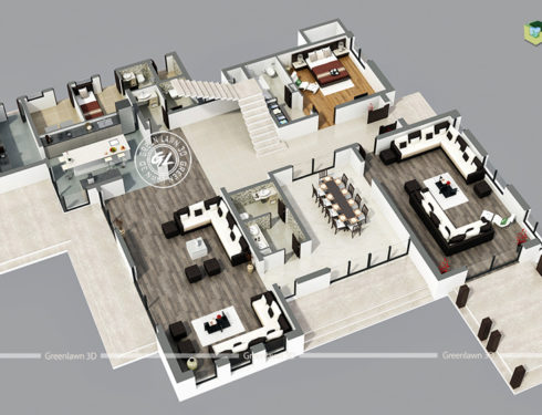 Role of 3D floor plan design in increasing restaurant space?